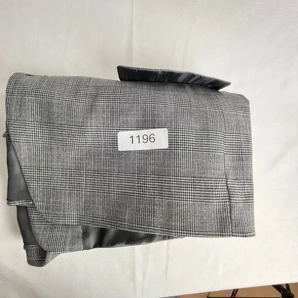 Lauren Ralph Lauren 48R Gray Glen Plaid Sport Coat Blazer Mens NWOT Classic